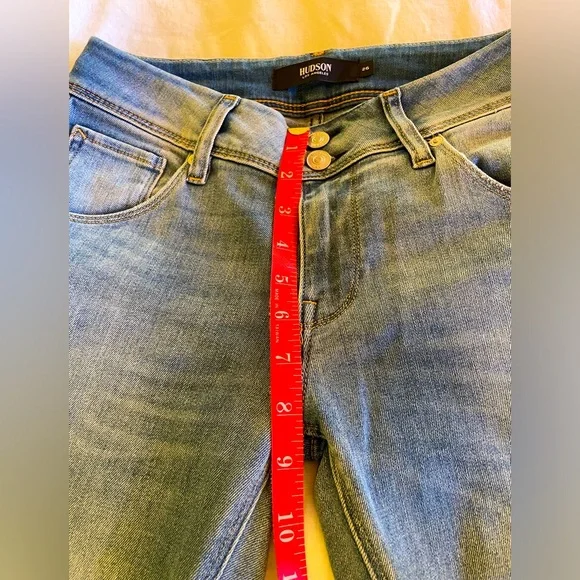 NEW Hudson Jeans Collin Skinny 26 - Picture 7 of 8